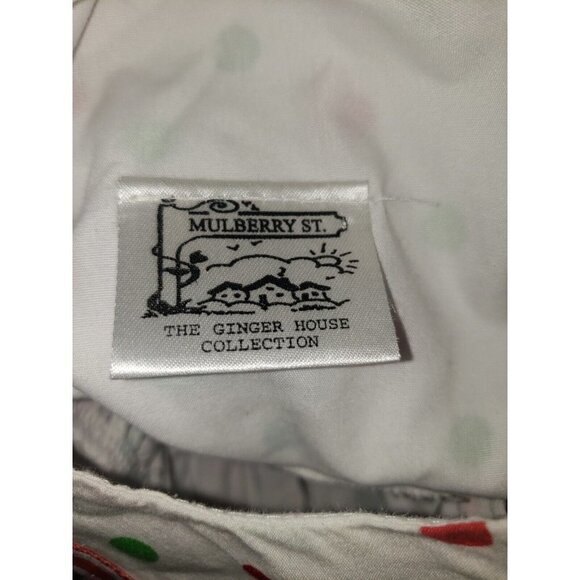 Girl's Dress MULBERRY ST GINGER HOUSE COLLECTION Holiday Christmas Polka Dots - Picture 4 of 5